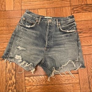 Agolde Dee Shorts Ultra High Rise